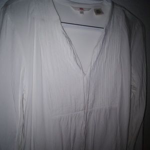 White peasant blouse